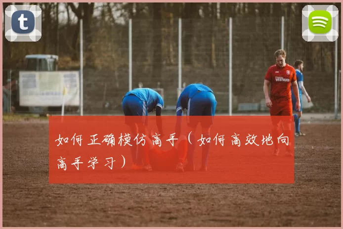 如何正确模仿高手（如何高效地向高手学习）